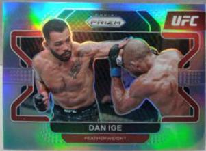 Dan Ige 2022 Panini Prizm UFC Base #79 Silver
