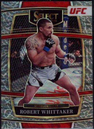 Robert Whittaker 2022 Panini Select UFC Octagonside #241 Elephant
