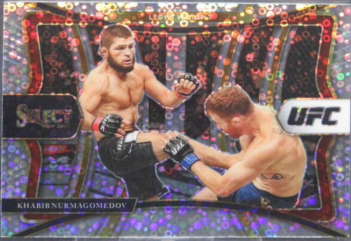 Khabib Nurmagomedov 2021 Panini Select UFC Octagonside #208 Disco