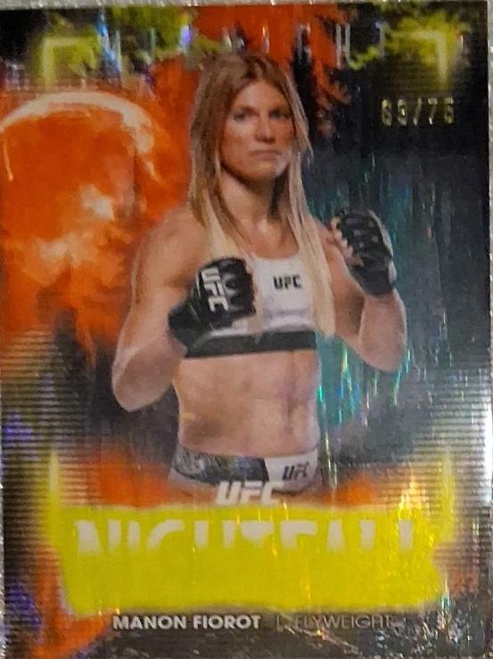 Manon Fiorot 2025 Topps Midnight UFC Nightfall #NF-16 Dusk