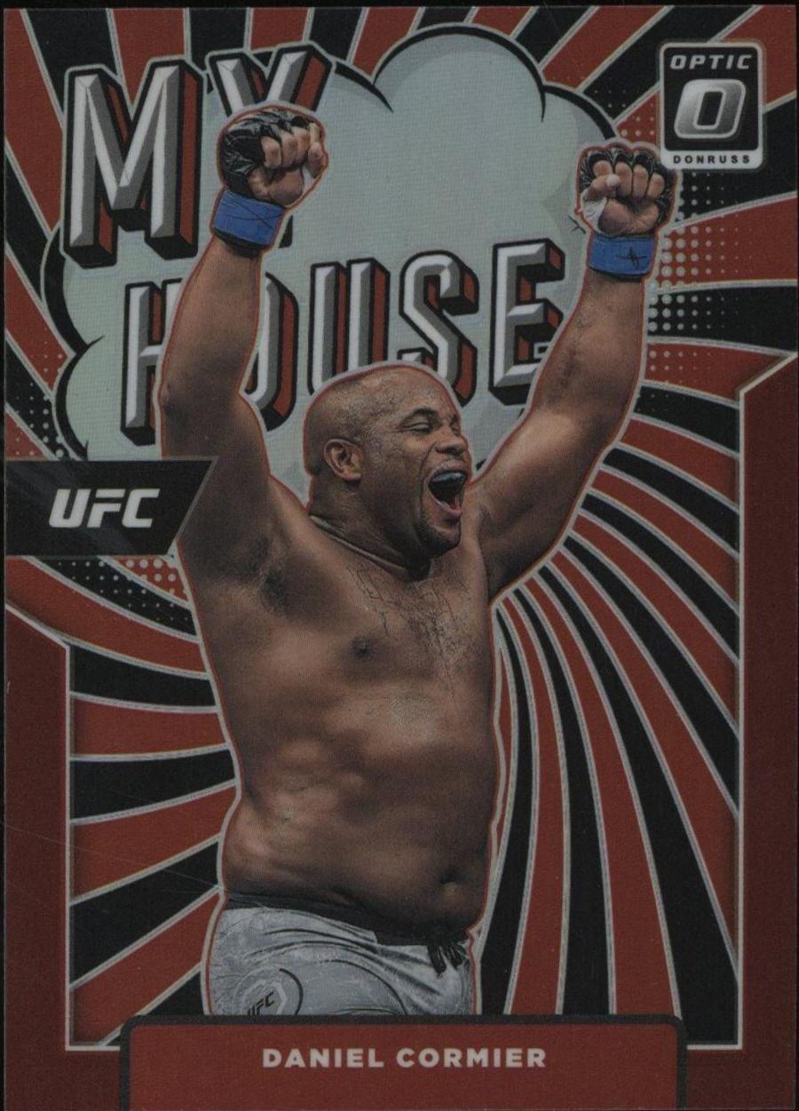 Daniel Cormier 2022 Panini Donruss Optic UFC My House #19 Red