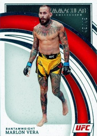 Marlon Vera 2022 Panini Immaculate UFC Base #94 Platinum