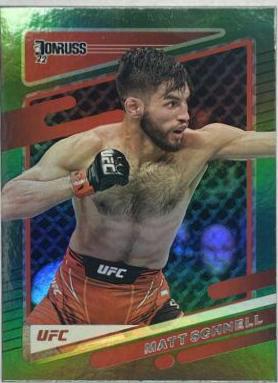 Matt Schnell 2022 Panini Donruss UFC Base #123 Green