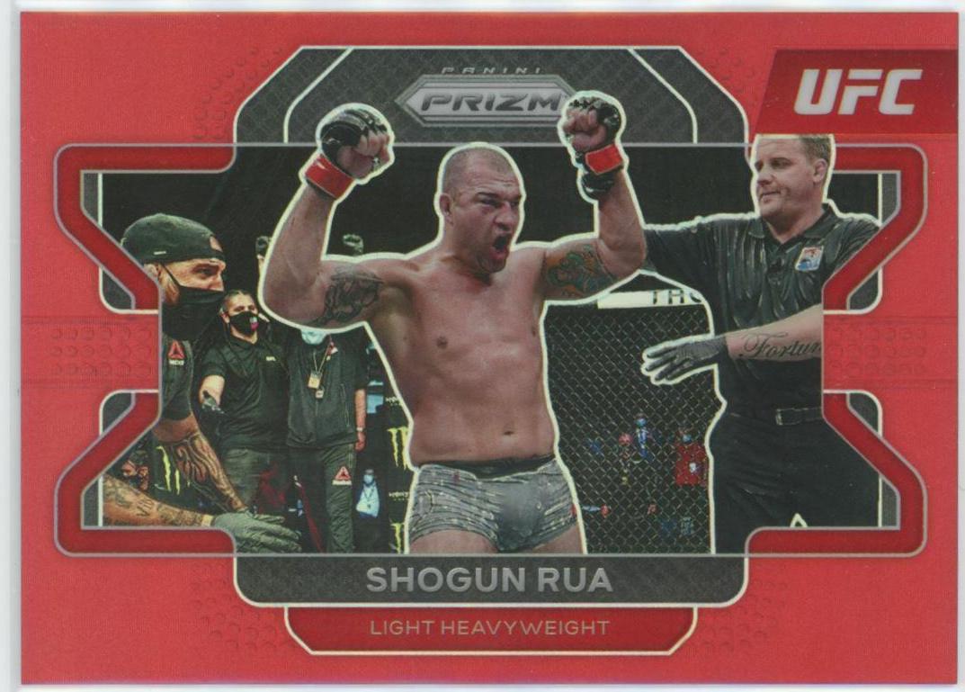 Mauricio Rua 2022 Panini Prizm UFC Base #86 Red