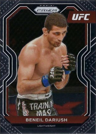 Beneil Dariush 2021 Panini Prizm UFC Base #28 Octagon