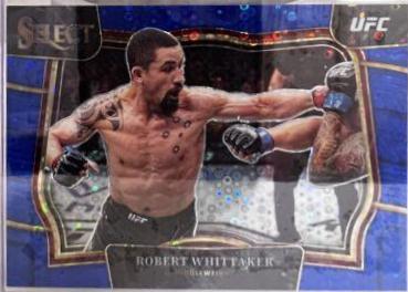 Robert Whittaker 2023 Panini Select UFC Octagonside #295 Blue Disco