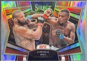 Jamahal Hill 2023 Panini Select UFC Snapshots #21 Silver