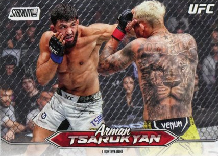 Arman Tsarukyan 2025 Topps Stadium Club UFC Base #154 Rainbow