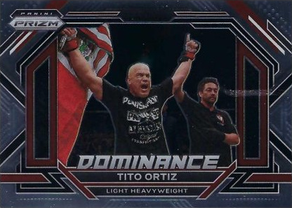 Tito Ortiz 2023 Panini Prizm UFC Dominance #11 Black