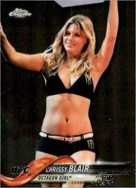 Chrissy Blair 2018 Topps Chrome UFC Base #45 Red