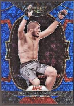 Khabib Nurmagomedov 2023 Panini Select UFC Concourse #97 Blue Disco