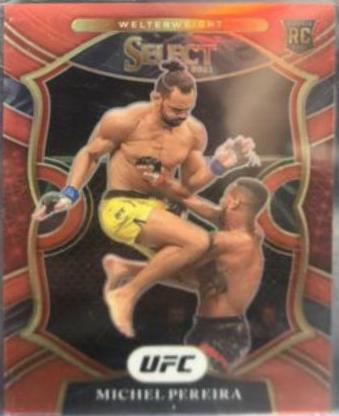 Michel Pereira 2021 Panini Select UFC Concourse #29 Red