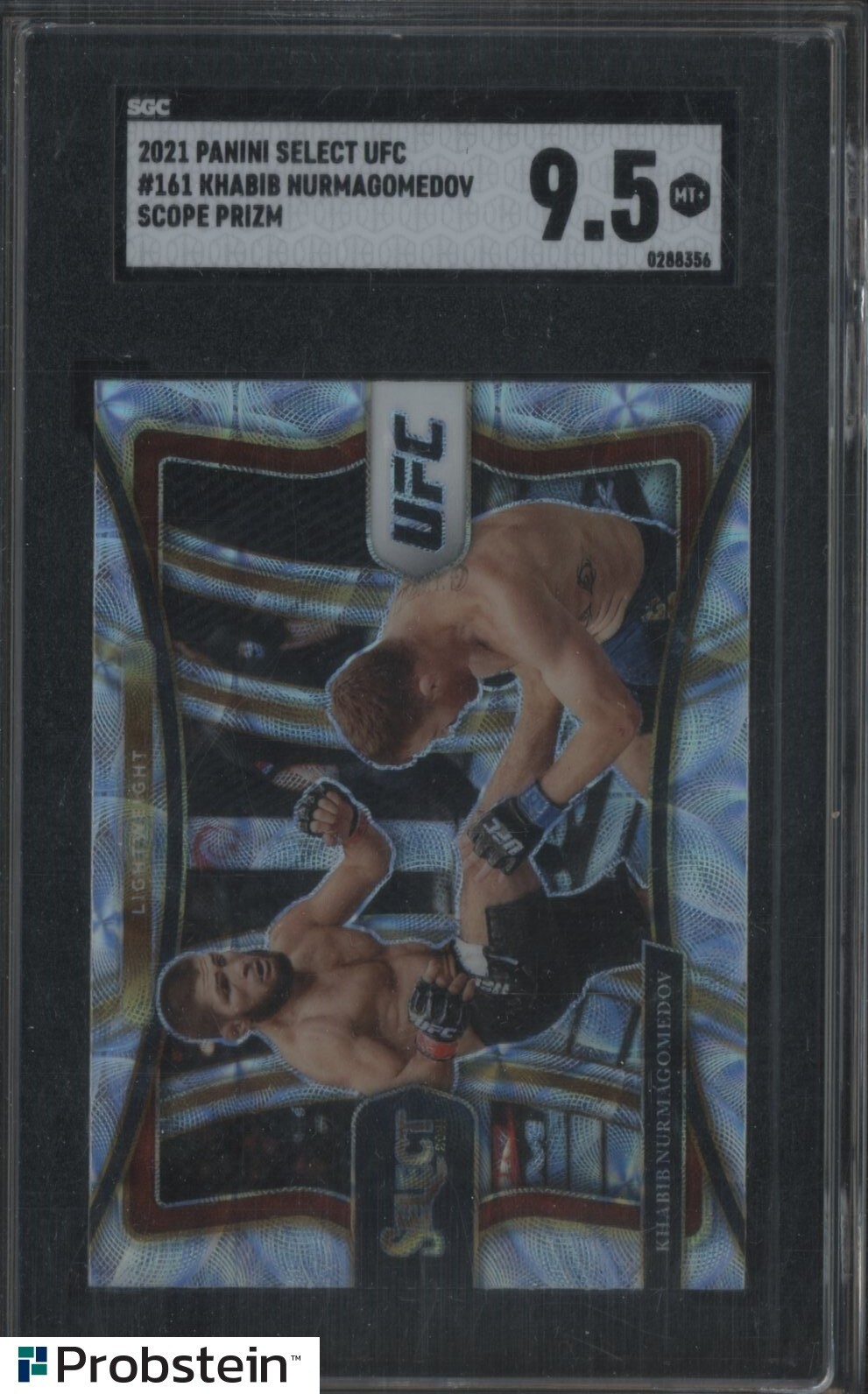 Khabib Nurmagomedov 2021 Panini Select UFC Premier Level #161 Scope