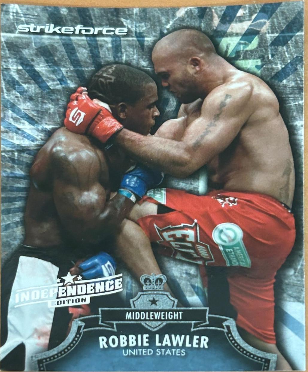 Robbie Lawler 2012 Topps UFC Bloodlines Base #17 Independence Edition