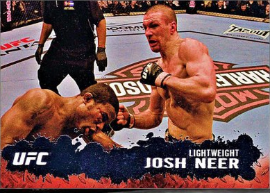 Josh Neer 2009 Topps UFC Round 2 Base #35 Diamond