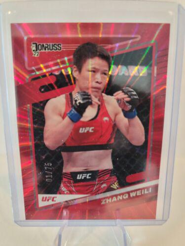 Zhang Weili 2022 Panini Donruss UFC Base #100 Red