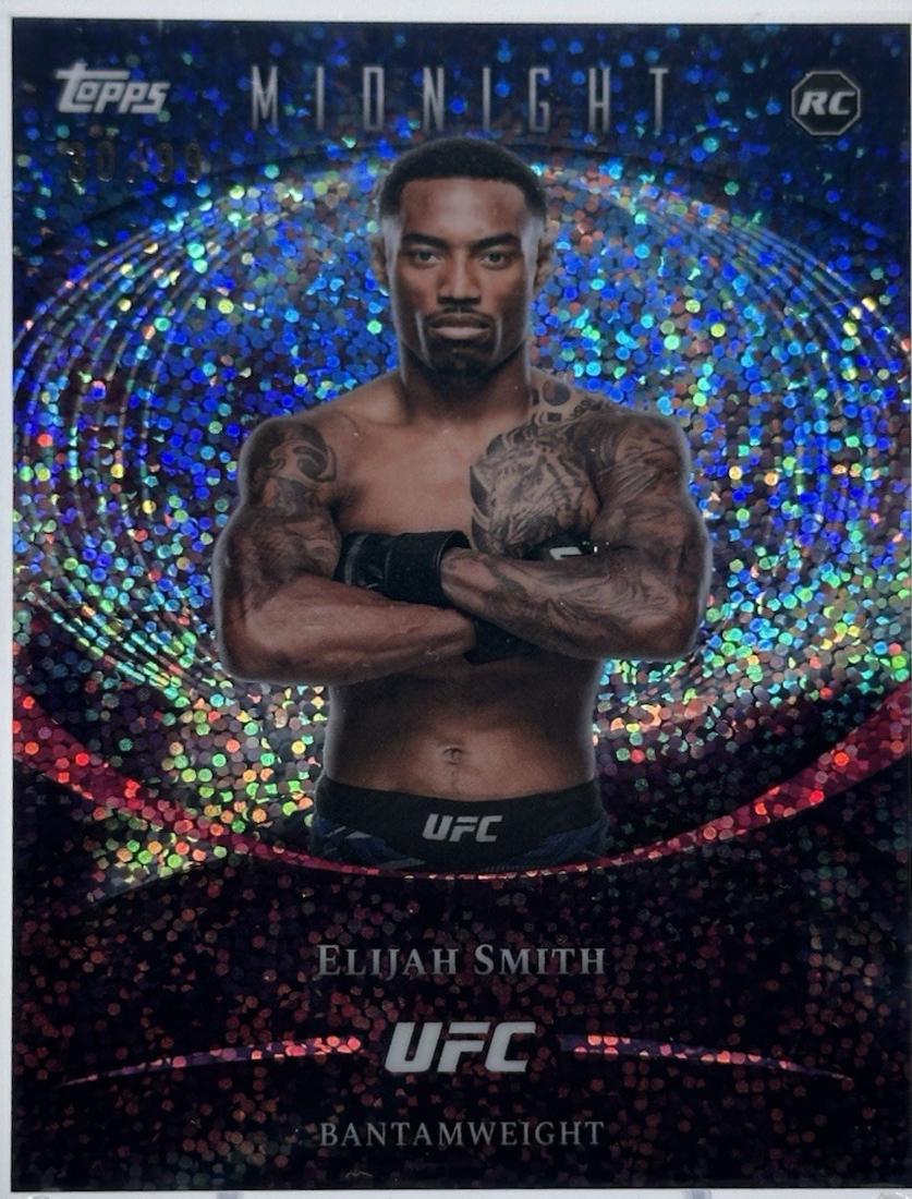 Elijah Smith 2026 Topps Midnight UFC Base #87 Twilight