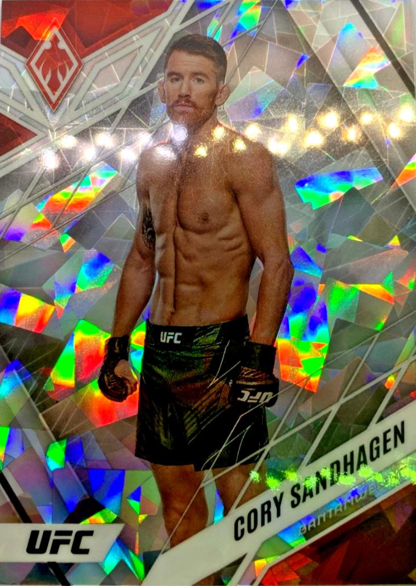 Cory Sandhagen 2023 Panini Chronicles UFC Base Phoenix #323 Cracked Ice