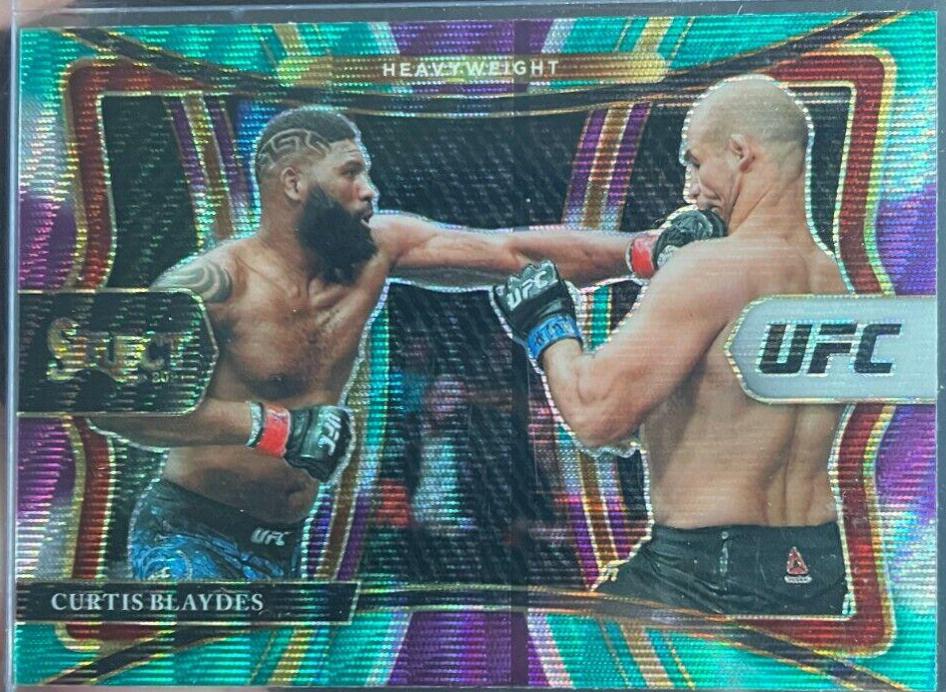Curtis Blaydes 2021 Panini Select UFC Premier Level #192 Tri Color