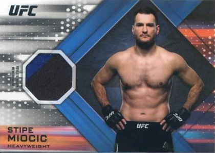 Stipe Miocic 2019 Topps UFC Knockout Knockout Relics #KR-SM Blue