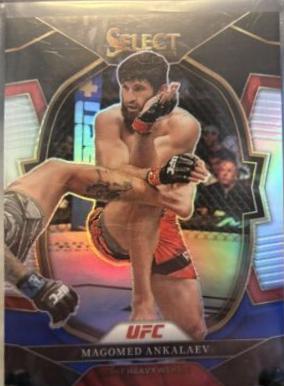 Magomed Ankalaev 2023 Panini Select UFC Concourse #39 Blue Disco
