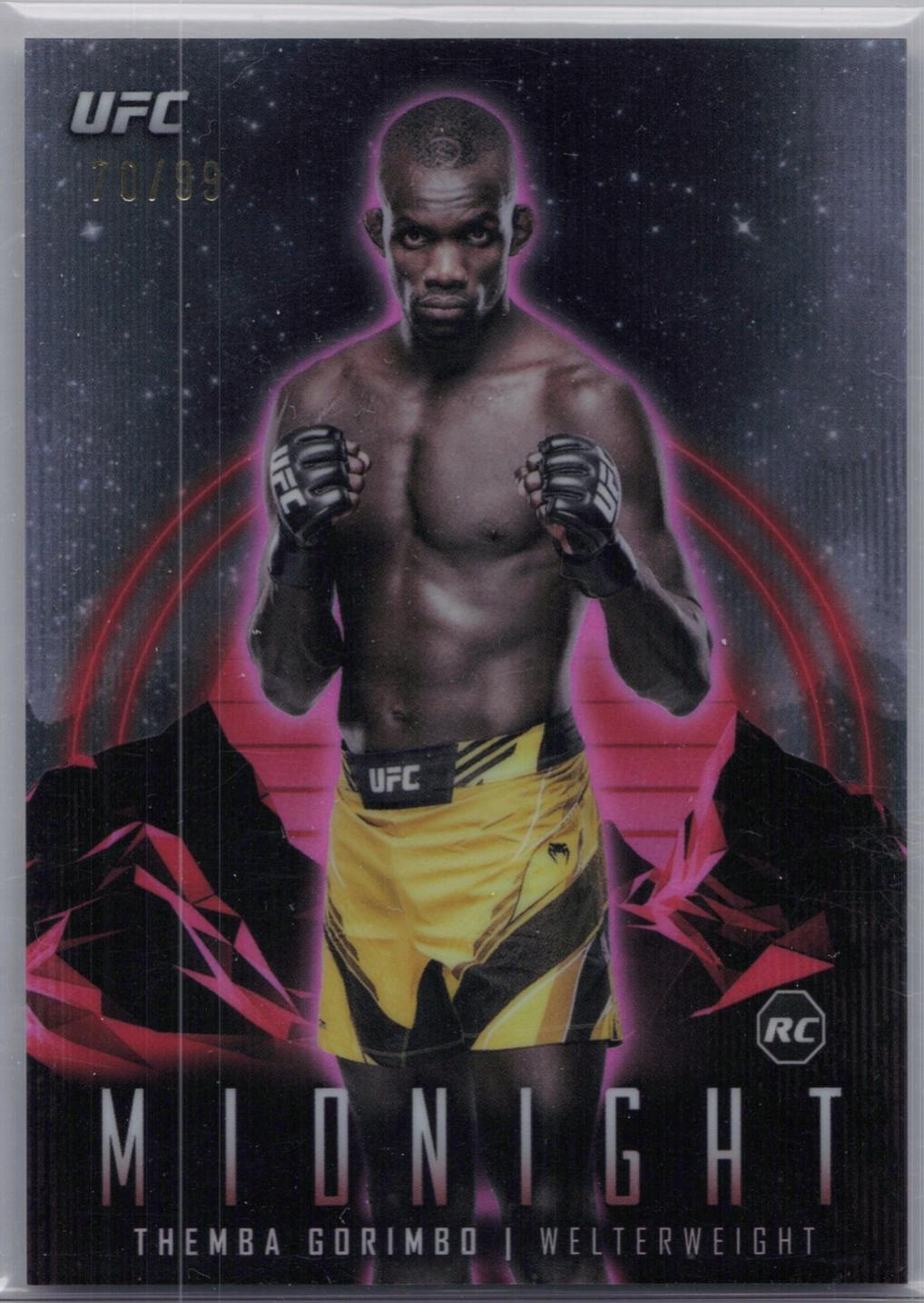 Themba Gorimbo 2024 Topps Midnight UFC Base #99 Twilight