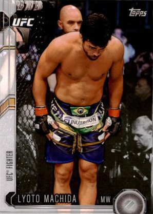 Lyoto Machida 2015 Topps UFC Chronicles Base #43 Red