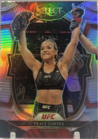 Tracy Cortez 2023 Panini Select UFC Concourse #93 Silver