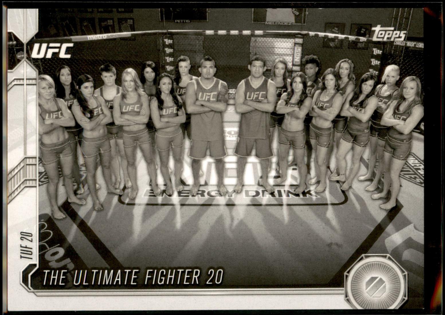 Base 2015 Topps UFC Chronicles Base #251 Black and White