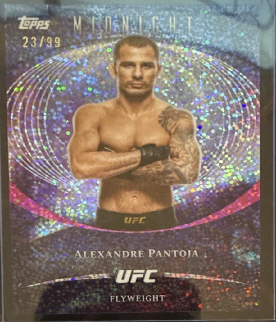 Alexandre Pantoja 2026 Topps Midnight UFC Base #80 Twilight