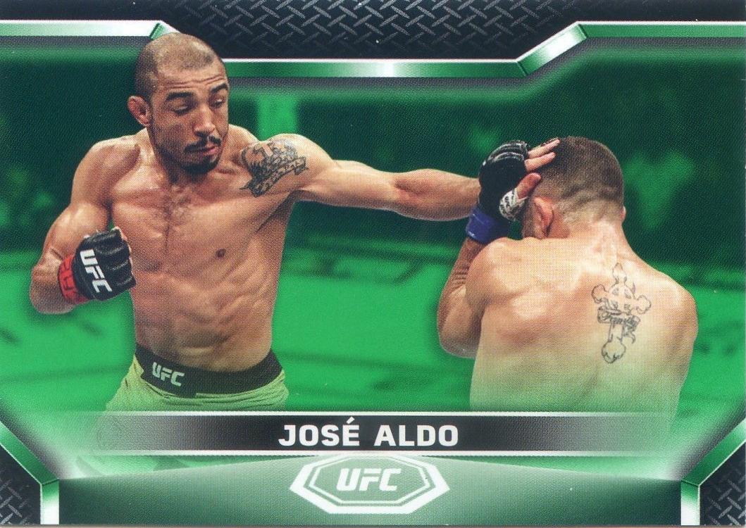 José Aldo 2020 Topps UFC Knockout Base #35 Green