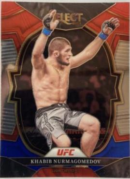 Khabib Nurmagomedov 2023 Panini Select UFC Concourse #97 Red Blue Base