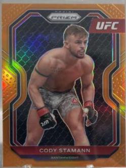 Cody Stamann 2021 Panini Prizm UFC Base #20 Orange
