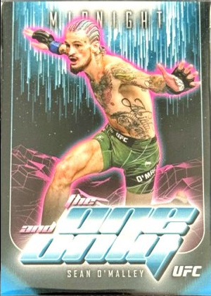 Sean O'Malley 2024 Topps Midnight UFC The One and Only #TO-12 Midnight