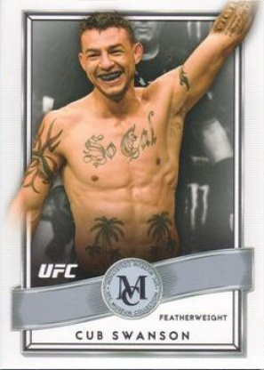 Cub Swanson 2016 Topps UFC Museum Collection Base #33 Emerald