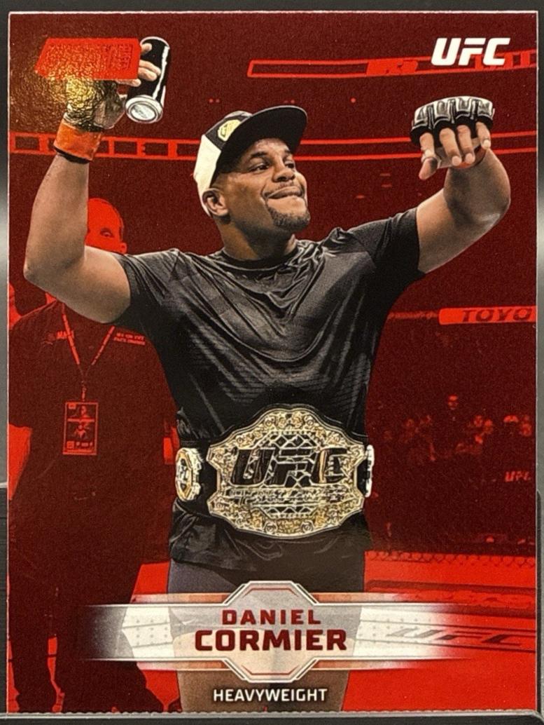 Daniel Cormier 2026 Topps Stadium Club UFC Base #59 Red