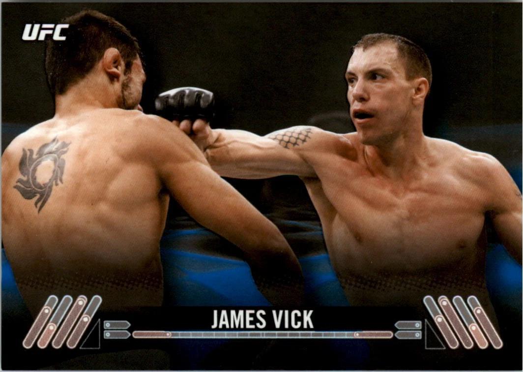 James Vick 2017 Topps UFC Knockout Base #84 Blue
