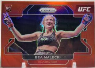 Bea Malecki 2022 Panini Prizm UFC Base #17 Red