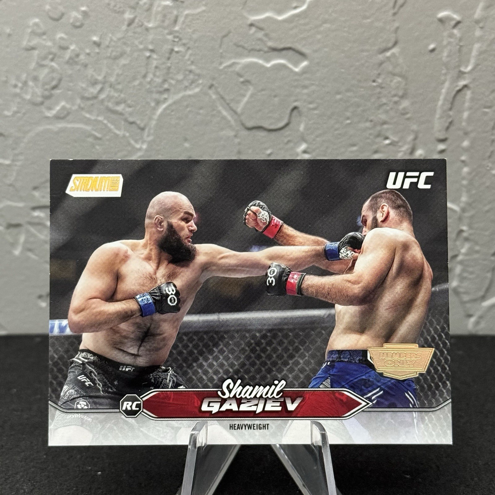 Shamil Gaziev 2025 Topps Stadium Club UFC Base #81 Members Only