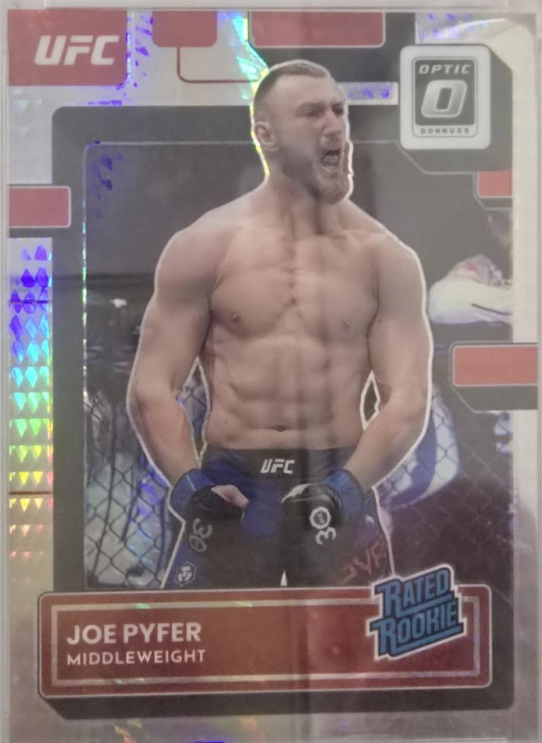 Joe Pyfer 2023 Panini Donruss Optic UFC Base #107 Lucky Envelopes