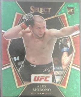 Alex Morono 2022 Panini Select UFC Premier Level #200 Green Disco