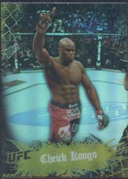 Cheick Kongo 2010 Topps UFC Main Event Base #92 Gold