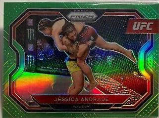 Jessica Andrade 2021 Panini Prizm UFC Base #199 Neon Green