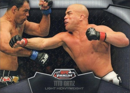 Tito Ortiz 2012 Topps Finest UFC Base #75 Refractor