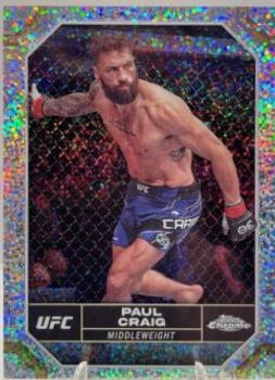 Paul Craig 2024 Topps Chrome UFC Base #153 Speckle Refractor
