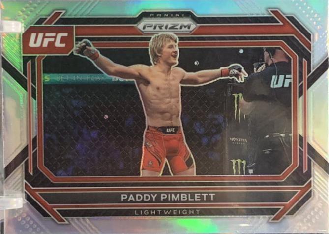 Paddy Pimblett 2023 Panini Prizm UFC Base #87 Silver