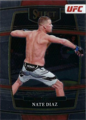 Nate Diaz 2022 Panini Select UFC Concourse #54 Lucky Envelopes