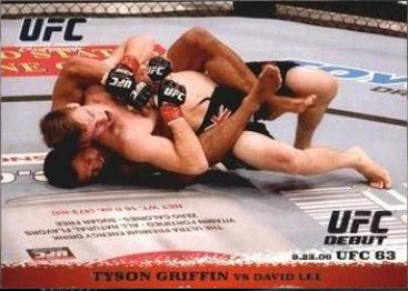 Tyson Griffin / David Lee 2009 Topps UFC Round 1 Base #52 Black