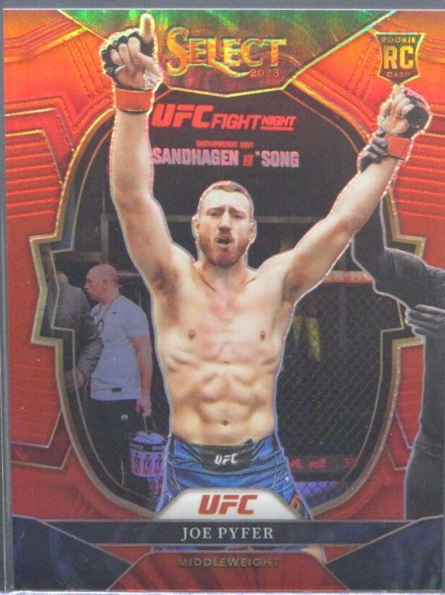 Joe Pyfer 2023 Panini Select UFC Concourse #66 Red