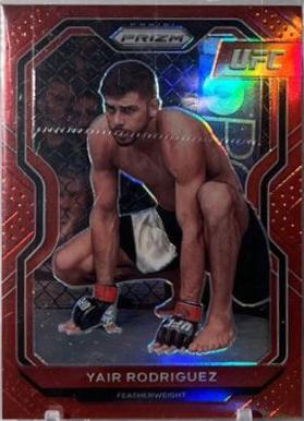 Yair Rodríguez 2021 Panini Prizm UFC Base #73 Red